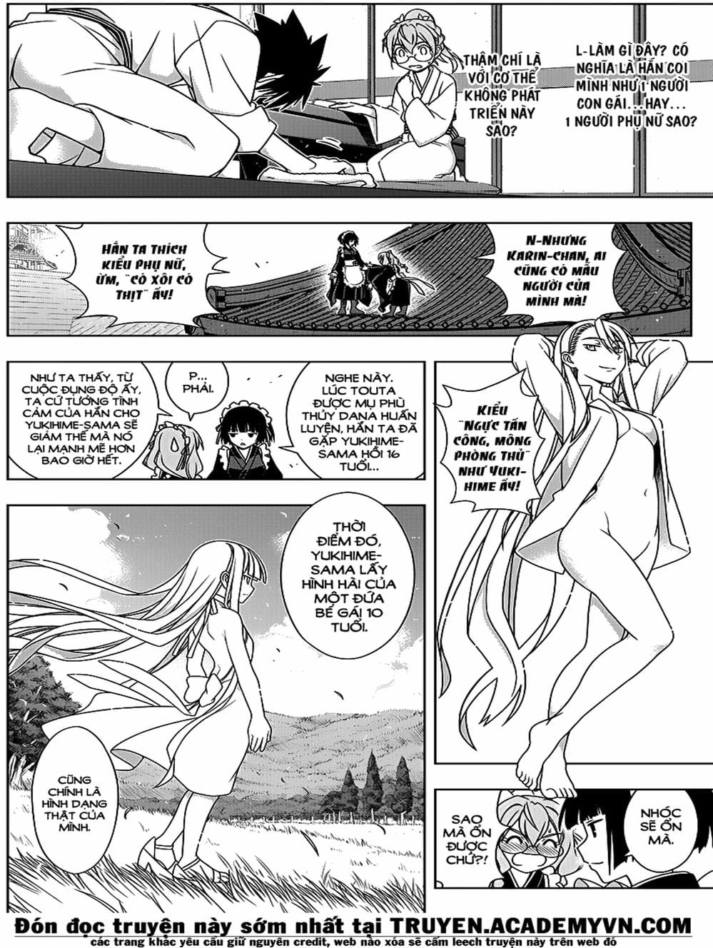Truyện Tranh Lựa Chọn Phân Kỳ - Uq Holder! trang 9