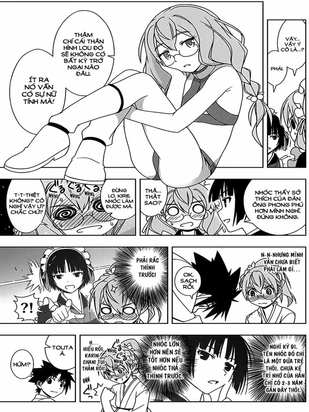 Truyện Tranh Lựa Chọn Phân Kỳ - Uq Holder! trang 9