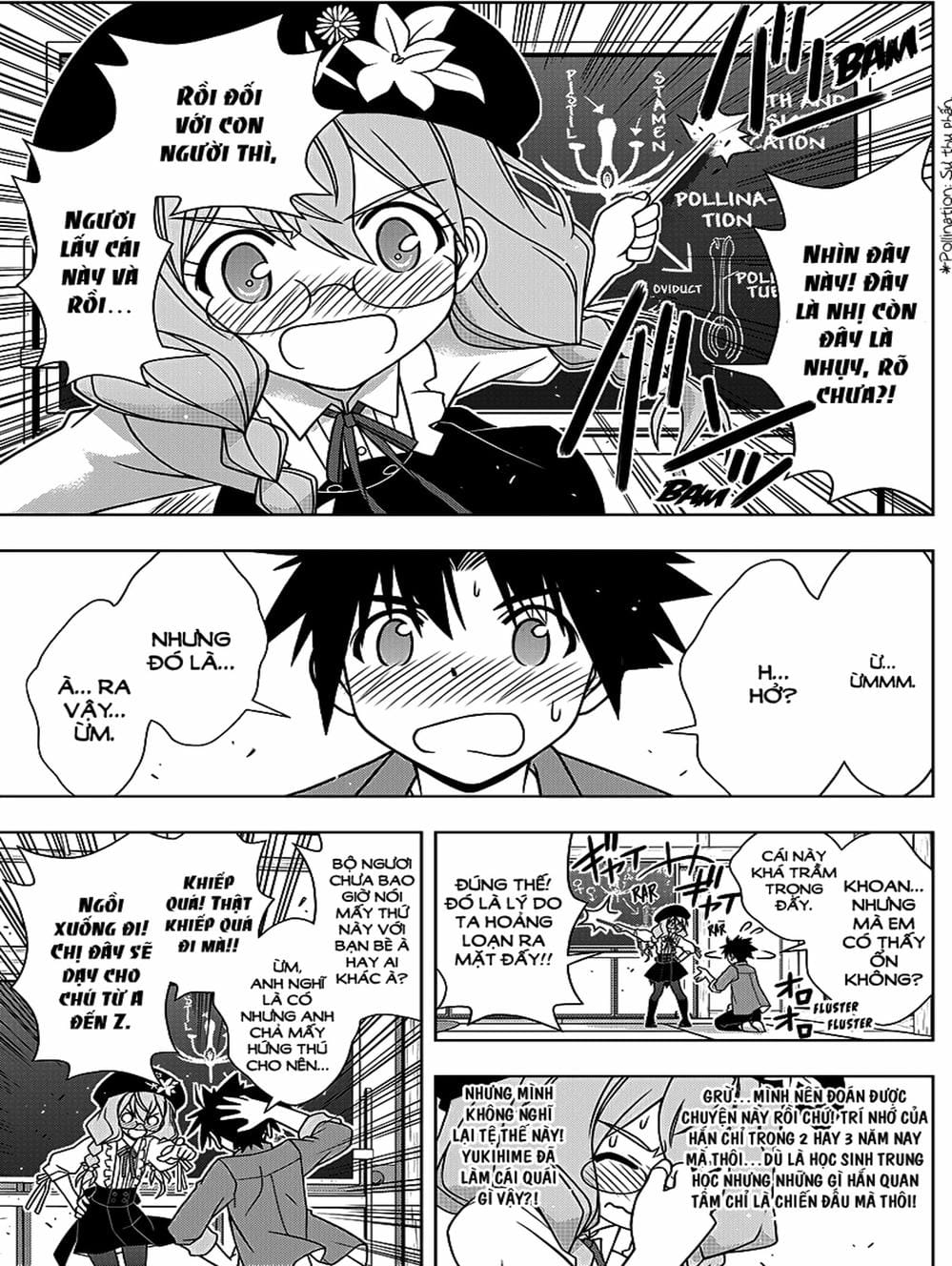 Truyện Tranh Lựa Chọn Phân Kỳ - Uq Holder! trang 9