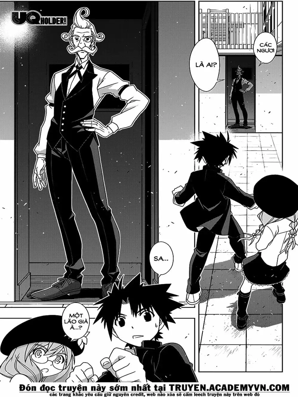 Truyện Tranh Lựa Chọn Phân Kỳ - Uq Holder! trang 9