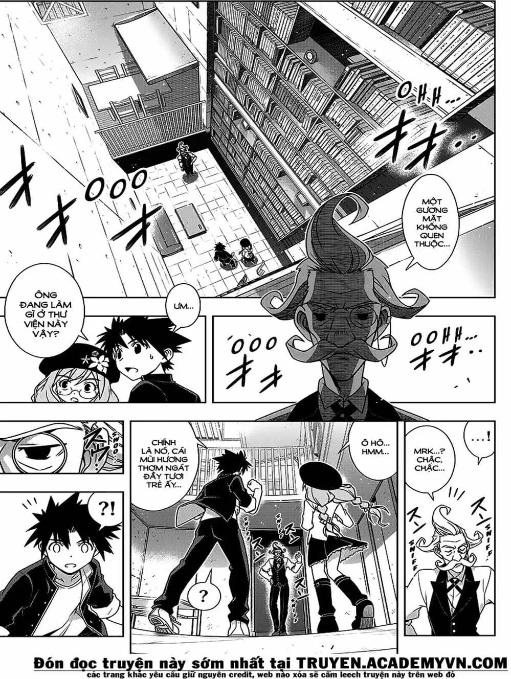 Truyện Tranh Lựa Chọn Phân Kỳ - Uq Holder! trang 9
