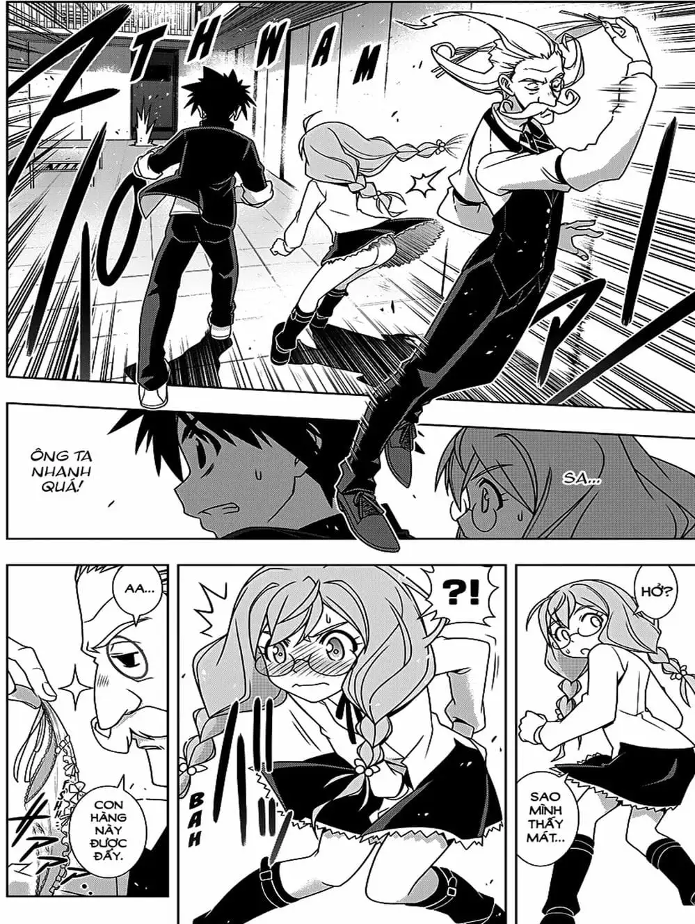 Truyện Tranh Lựa Chọn Phân Kỳ - Uq Holder! trang 9
