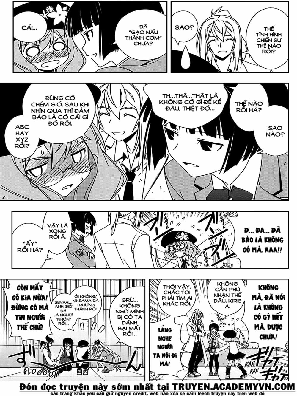 Truyện Tranh Lựa Chọn Phân Kỳ - Uq Holder! trang 9