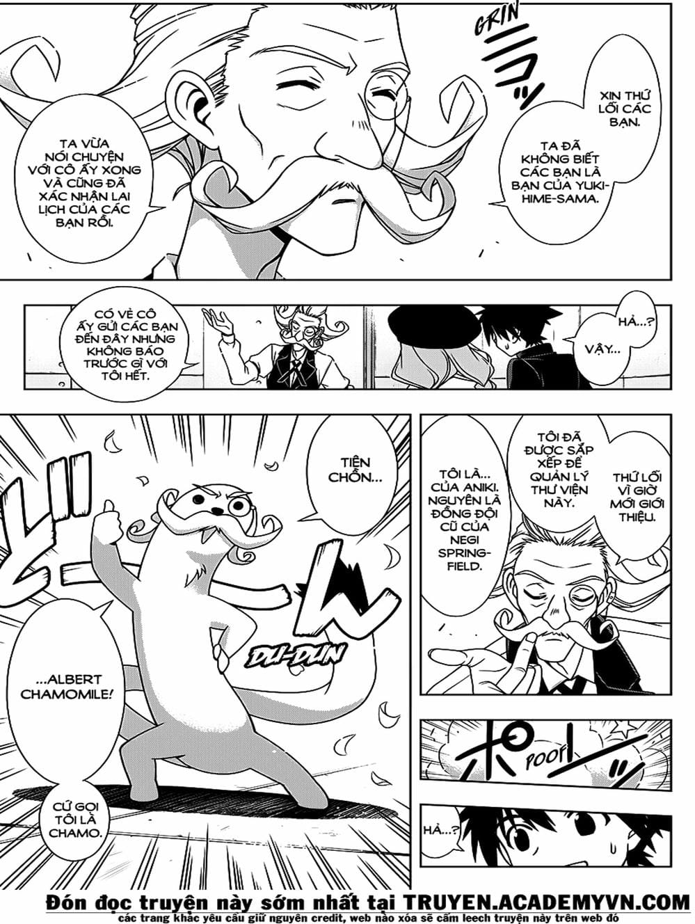 Truyện Tranh Lựa Chọn Phân Kỳ - Uq Holder! trang 9