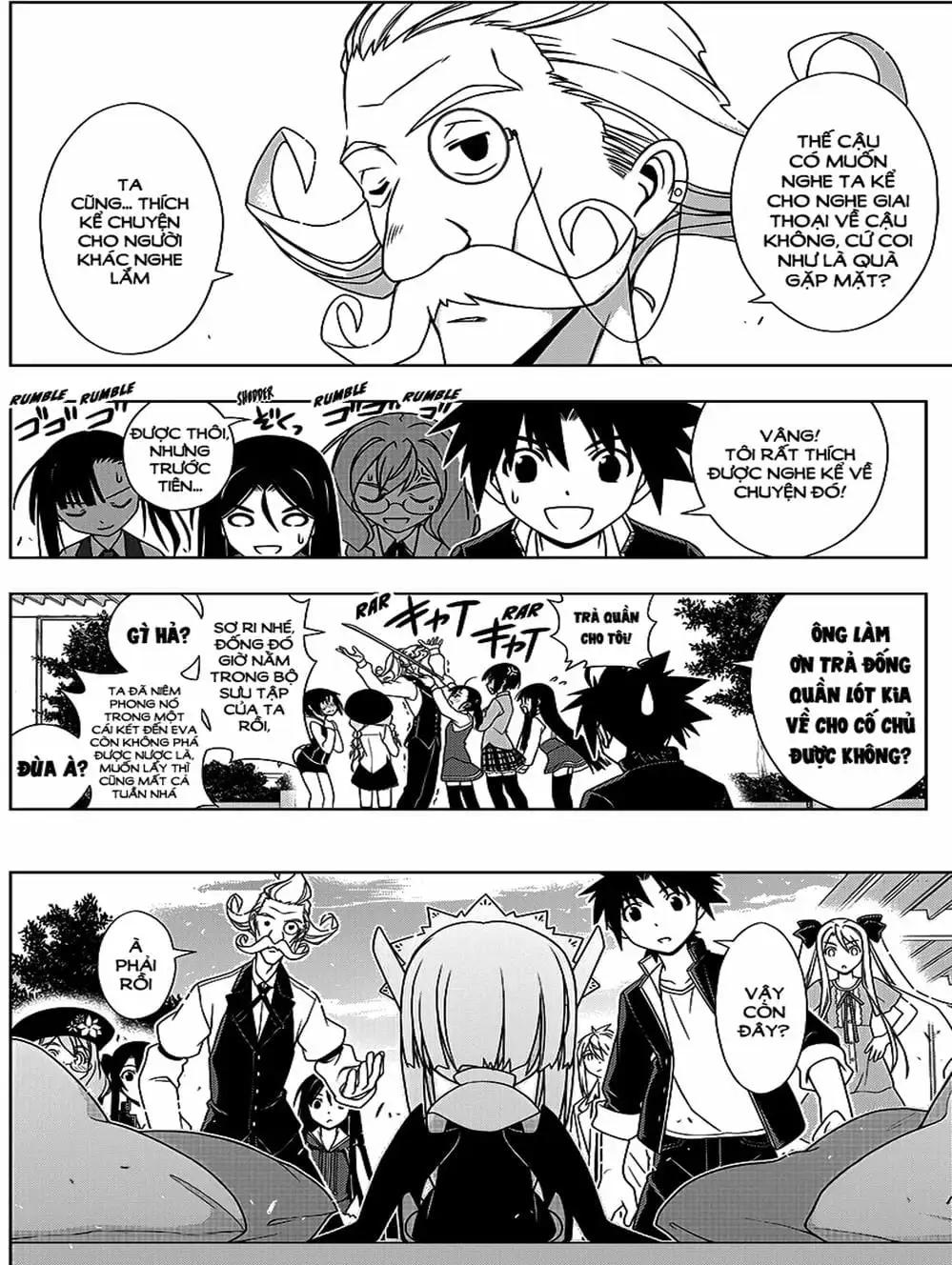 Truyện Tranh Lựa Chọn Phân Kỳ - Uq Holder! trang 9
