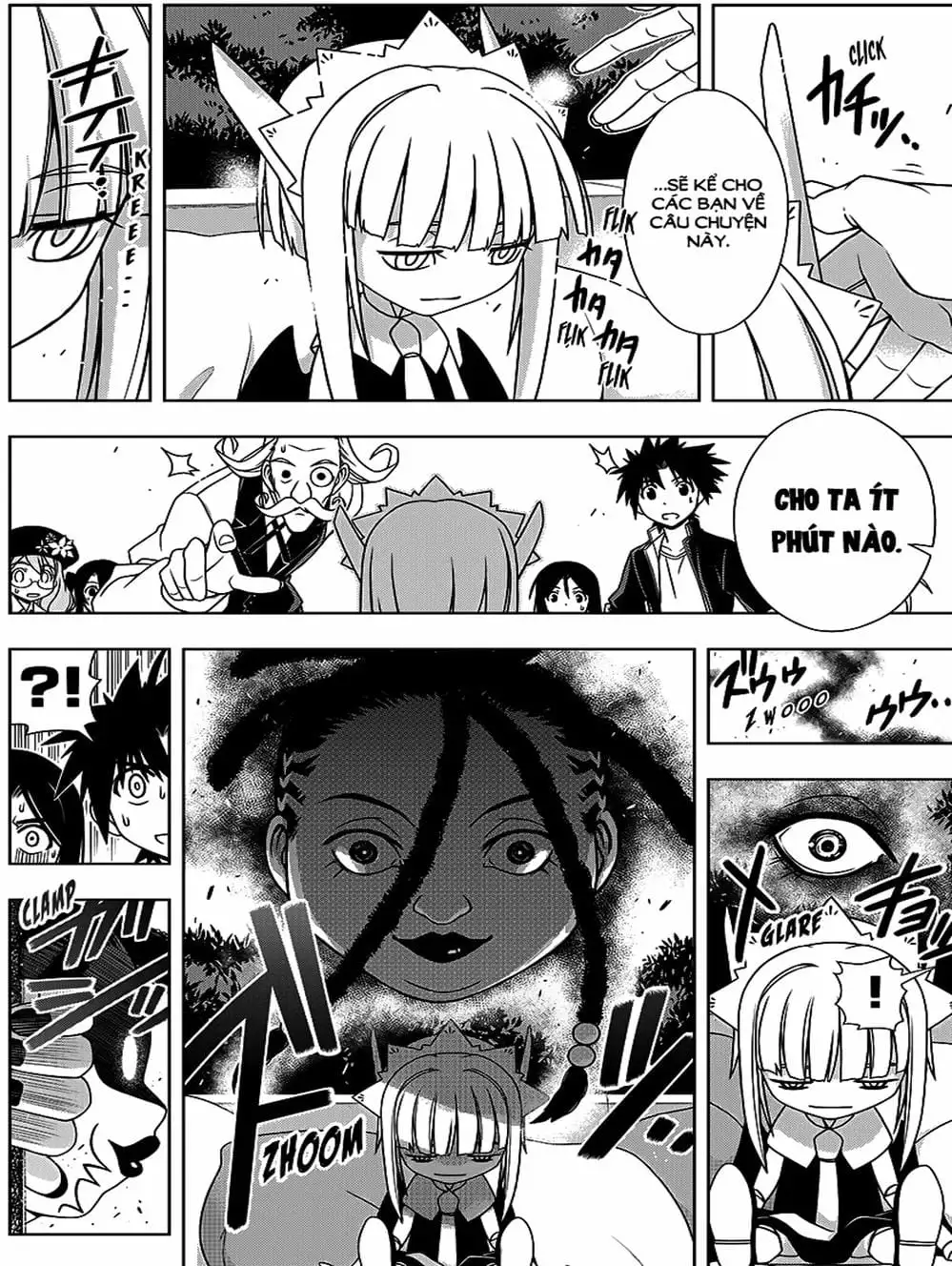 Truyện Tranh Lựa Chọn Phân Kỳ - Uq Holder! trang 9