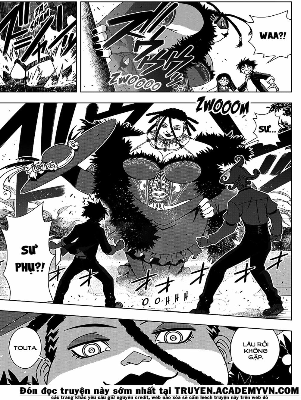 Truyện Tranh Lựa Chọn Phân Kỳ - Uq Holder! trang 9