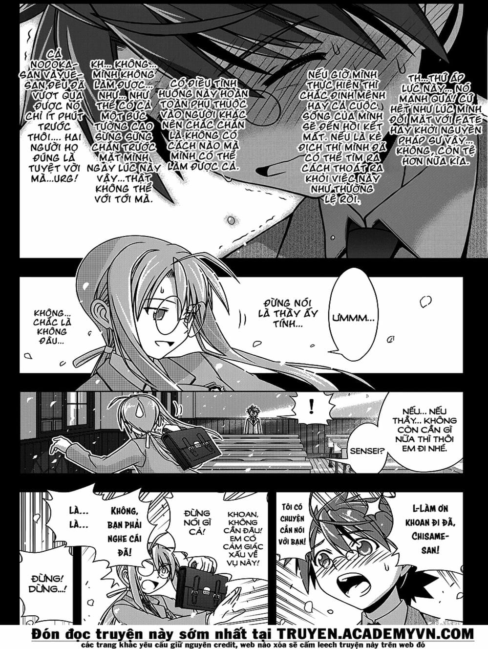 Truyện Tranh Lựa Chọn Phân Kỳ - Uq Holder! trang 9