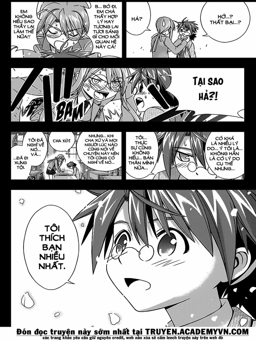 Truyện Tranh Lựa Chọn Phân Kỳ - Uq Holder! trang 9