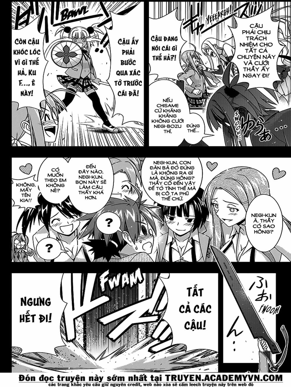 Truyện Tranh Lựa Chọn Phân Kỳ - Uq Holder! trang 9