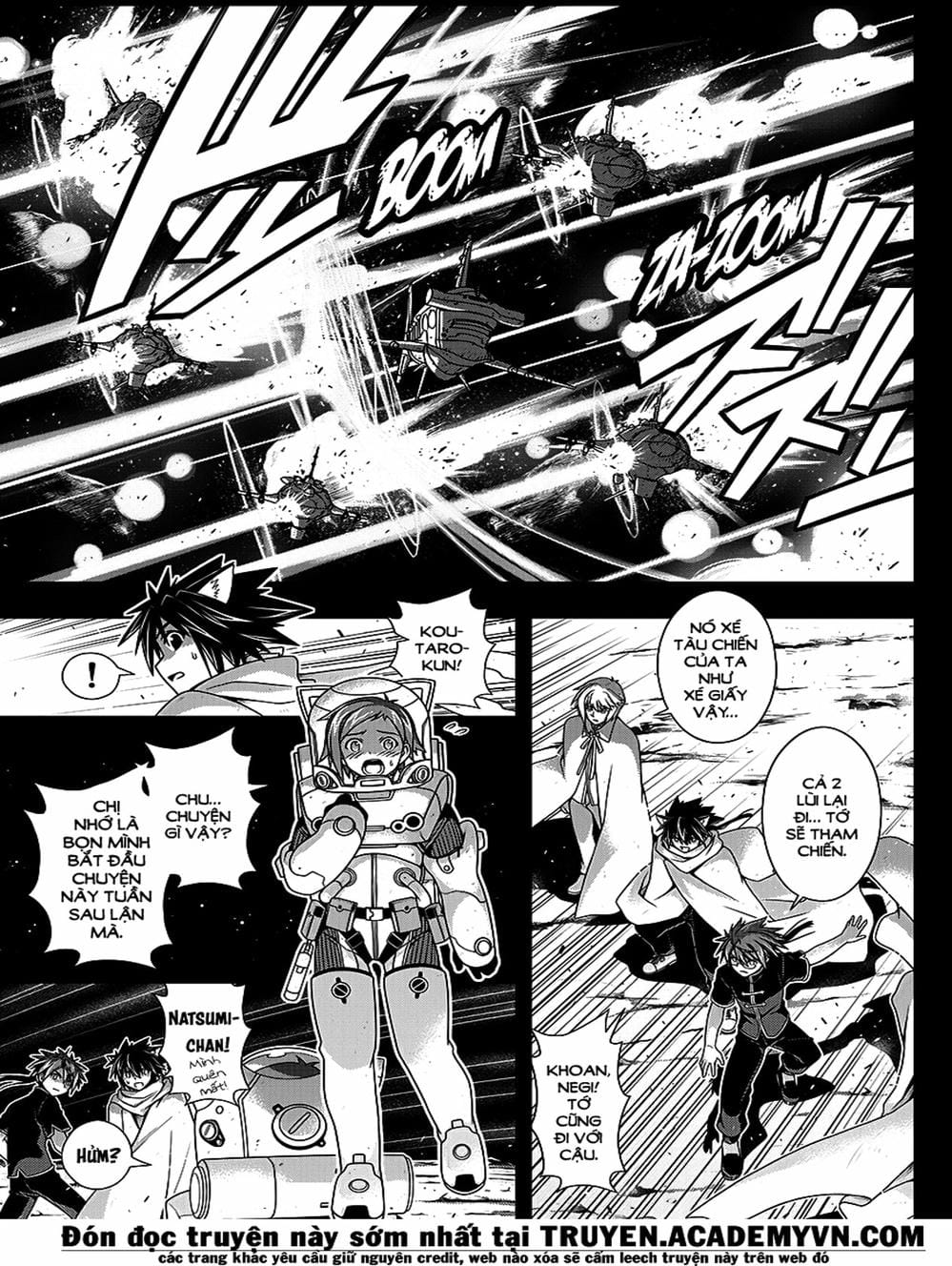 Truyện Tranh Lựa Chọn Phân Kỳ - Uq Holder! trang 9