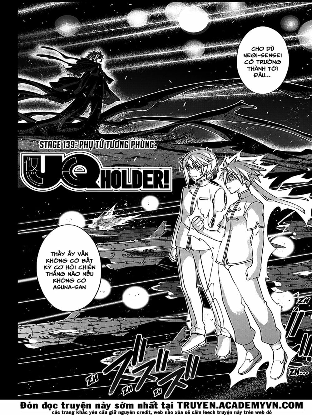Truyện Tranh Lựa Chọn Phân Kỳ - Uq Holder! trang 9