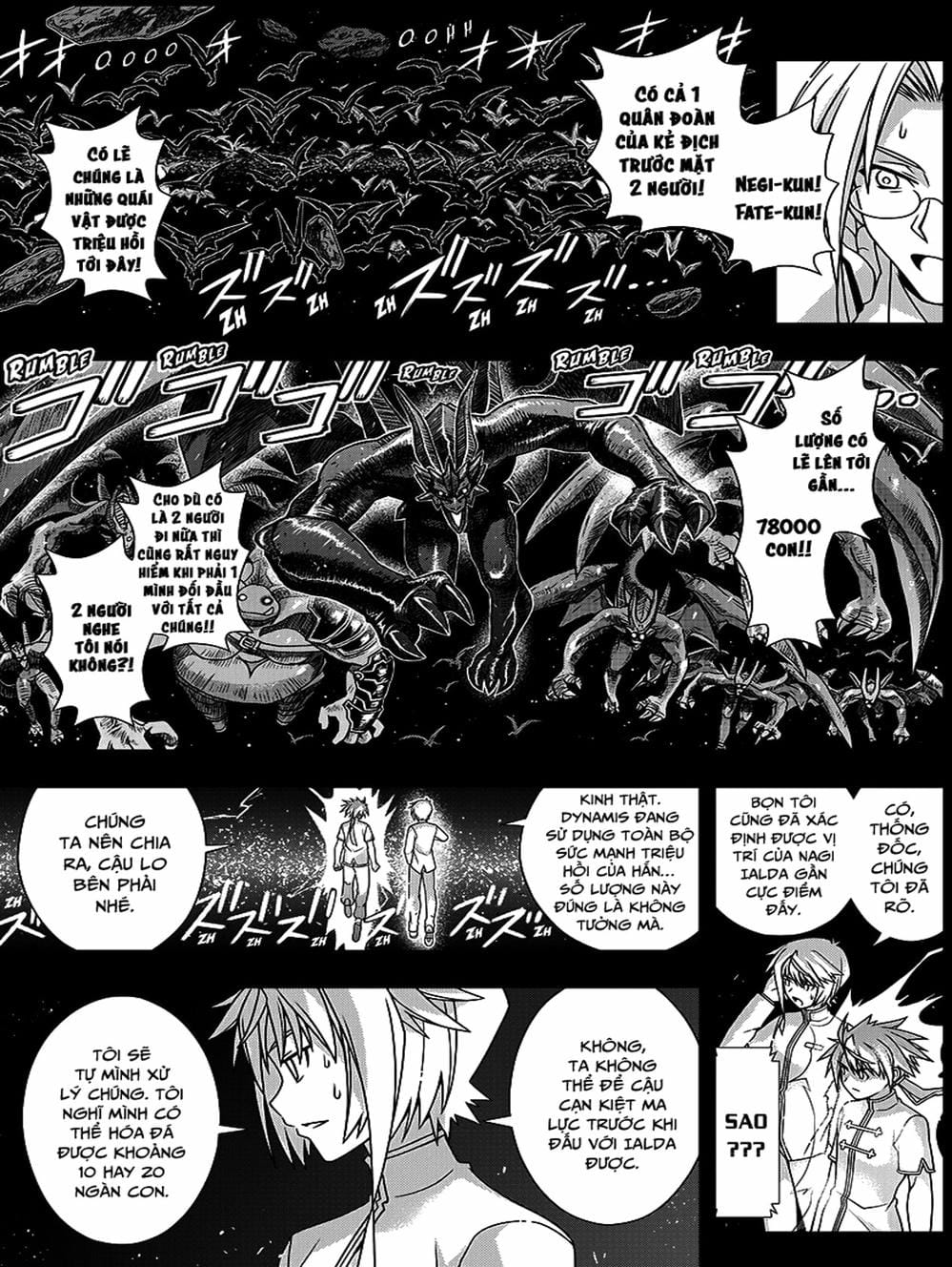 Truyện Tranh Lựa Chọn Phân Kỳ - Uq Holder! trang 9