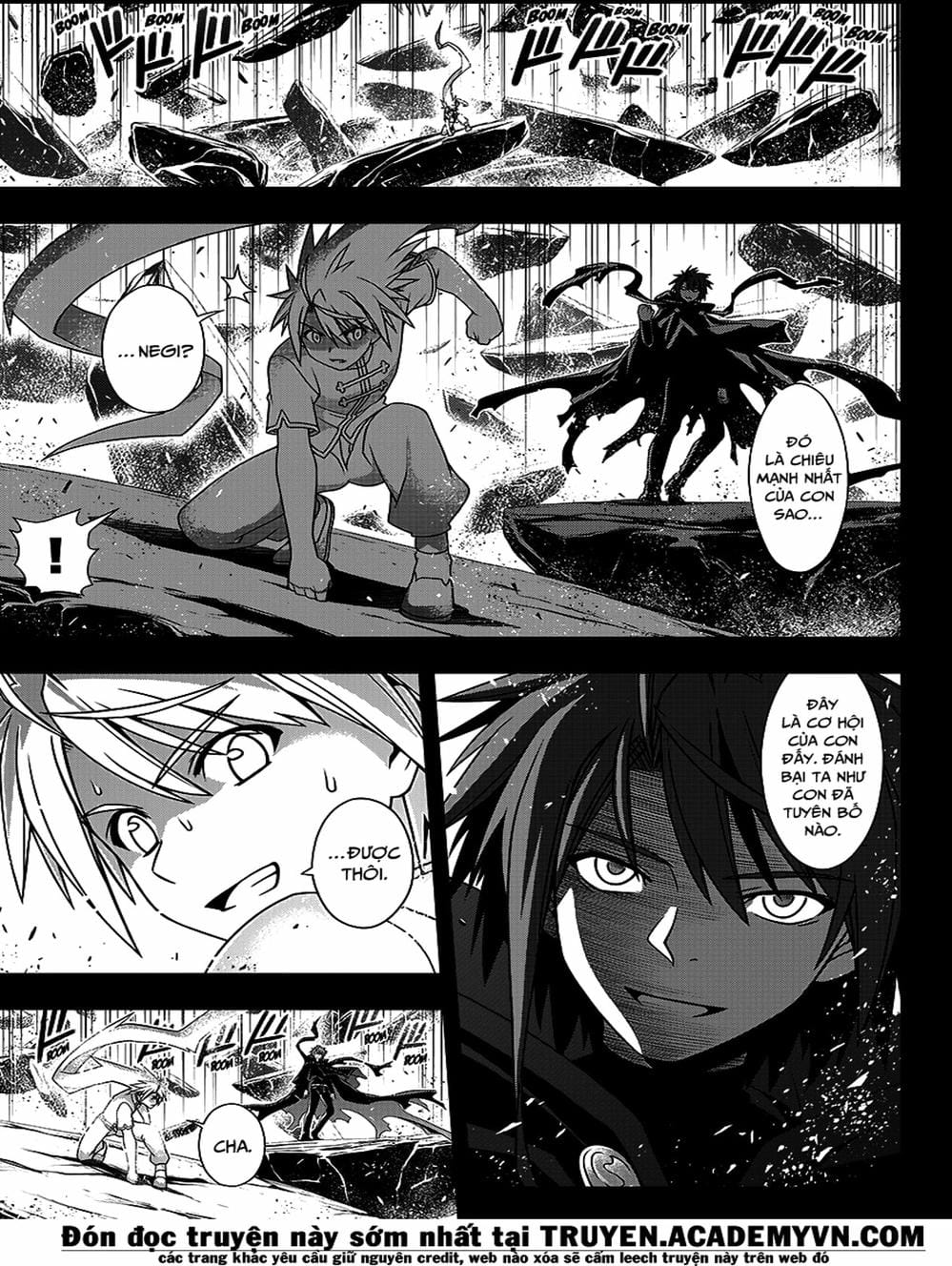 Truyện Tranh Lựa Chọn Phân Kỳ - Uq Holder! trang 9