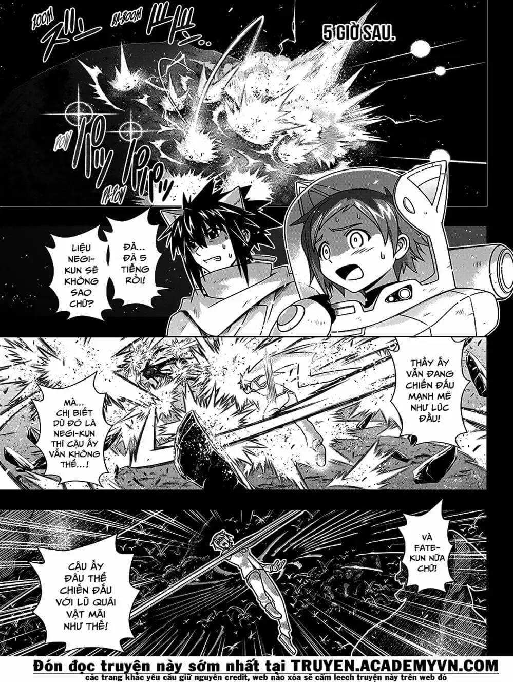 Truyện Tranh Lựa Chọn Phân Kỳ - Uq Holder! trang 9