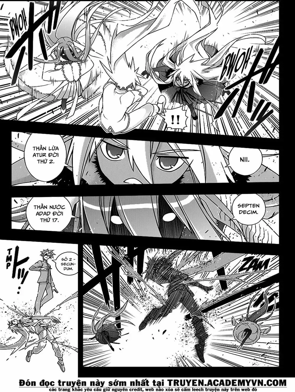 Truyện Tranh Lựa Chọn Phân Kỳ - Uq Holder! trang 9