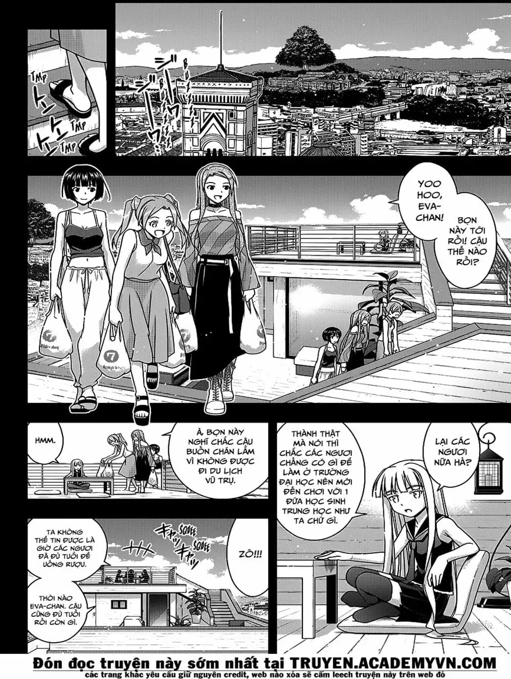 Truyện Tranh Lựa Chọn Phân Kỳ - Uq Holder! trang 9