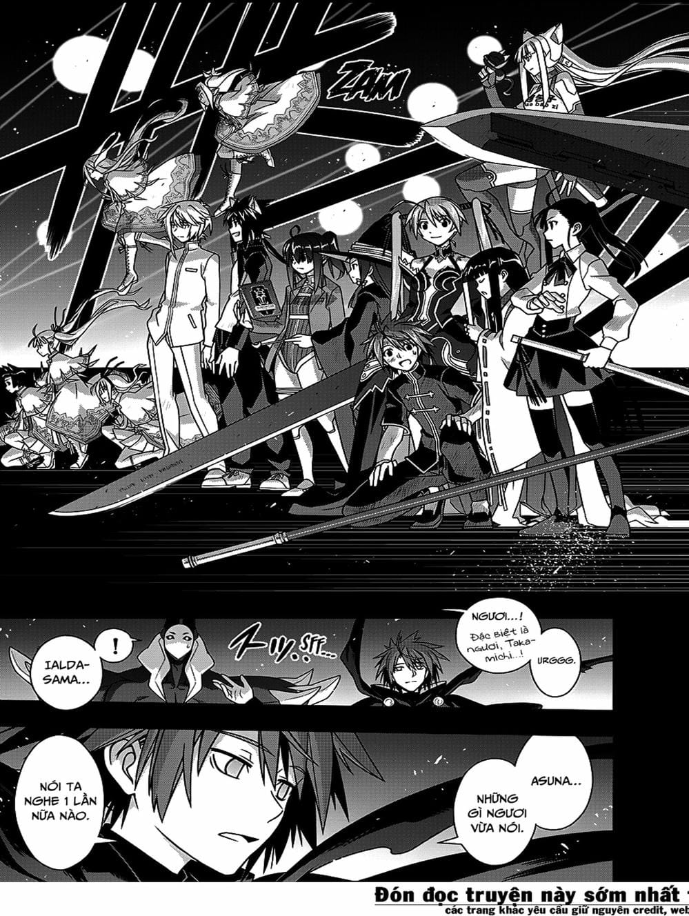 Truyện Tranh Lựa Chọn Phân Kỳ - Uq Holder! trang 9