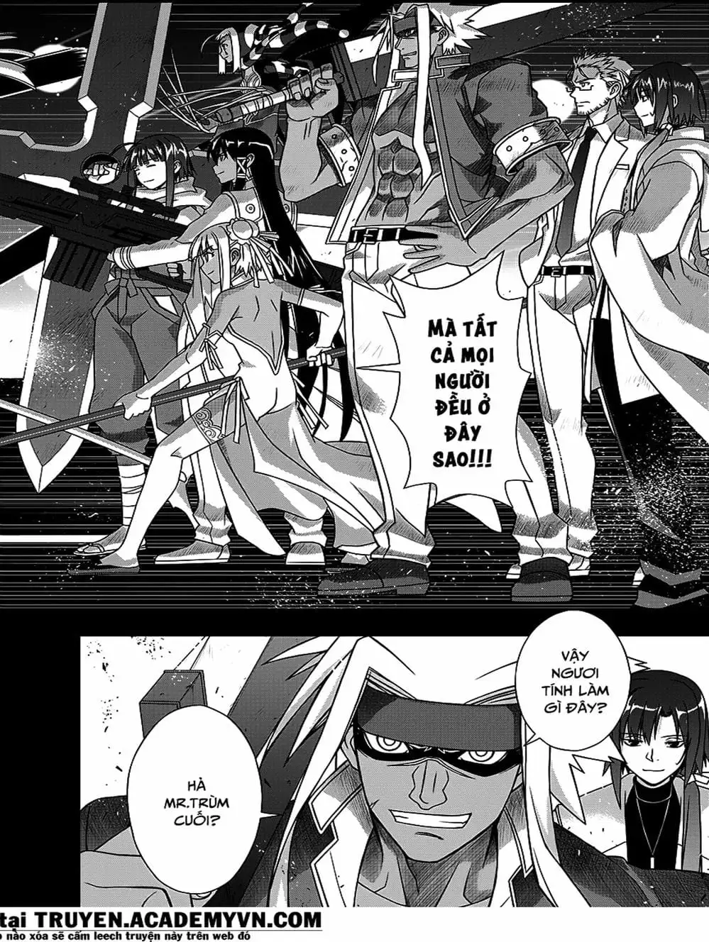 Truyện Tranh Lựa Chọn Phân Kỳ - Uq Holder! trang 9