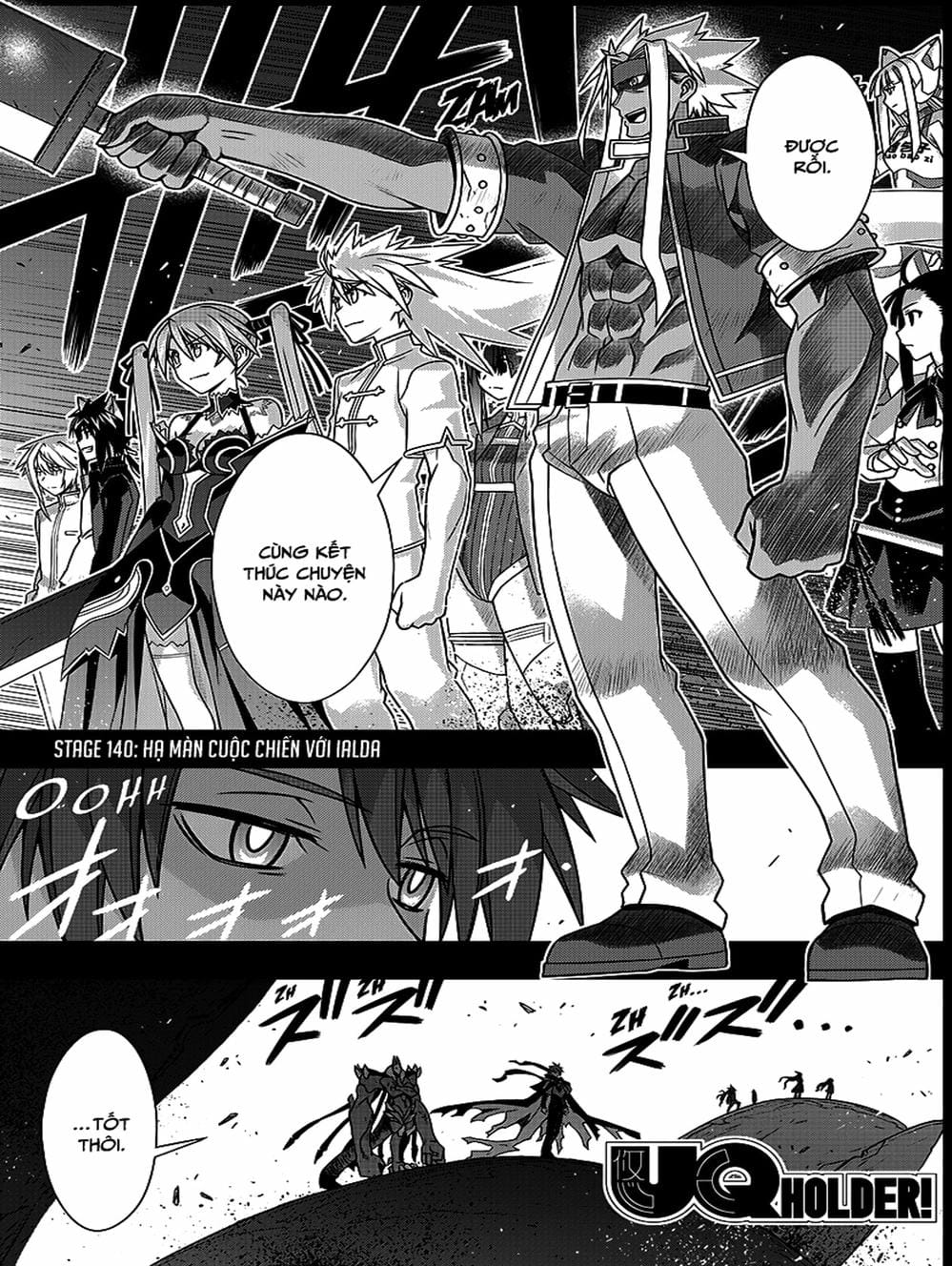 Truyện Tranh Lựa Chọn Phân Kỳ - Uq Holder! trang 9
