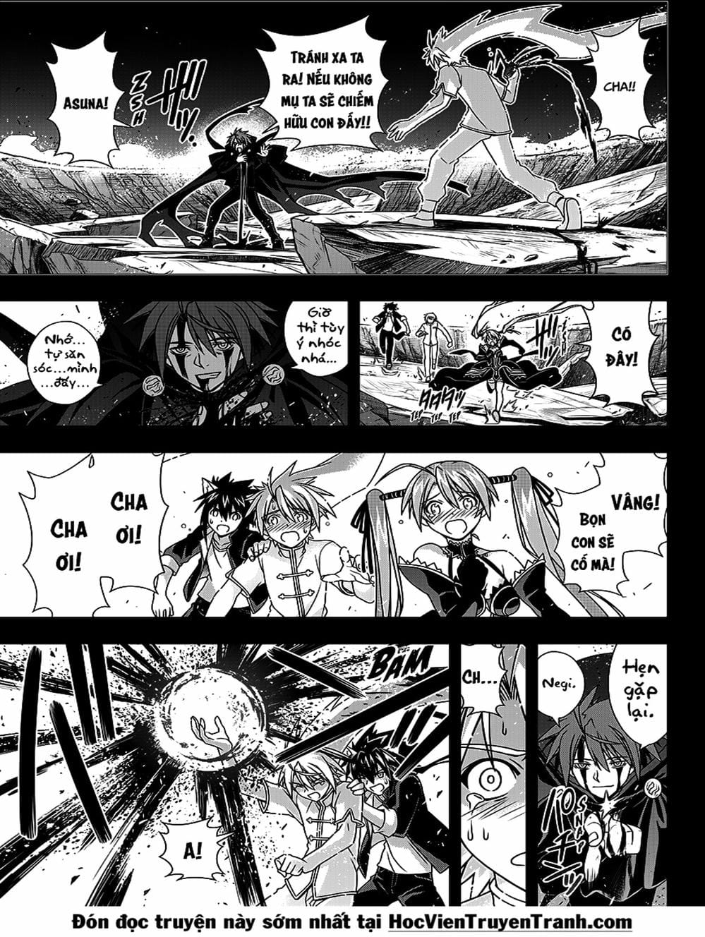 Truyện Tranh Lựa Chọn Phân Kỳ - Uq Holder! trang 9