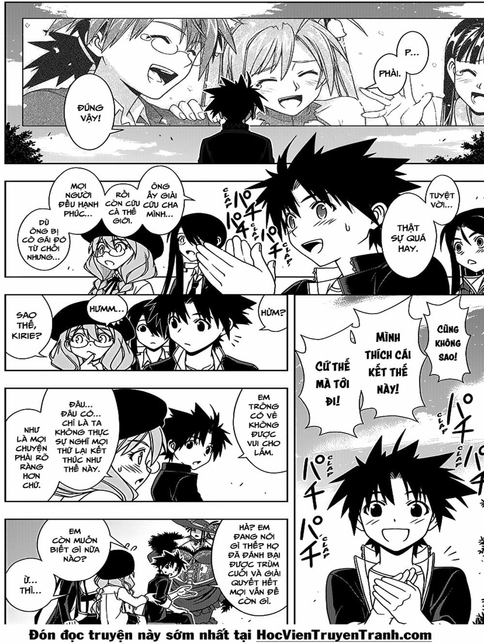 Truyện Tranh Lựa Chọn Phân Kỳ - Uq Holder! trang 9