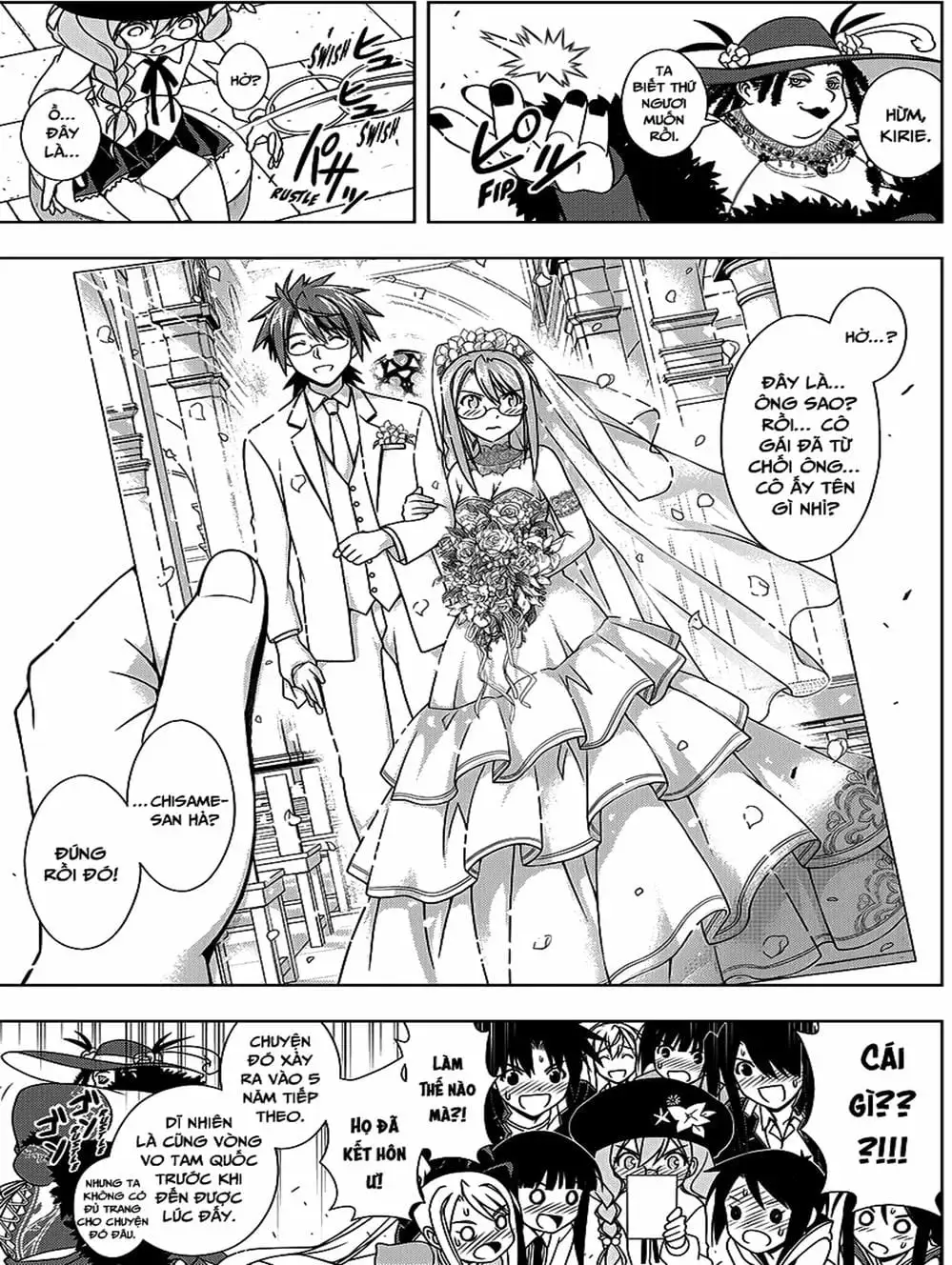 Truyện Tranh Lựa Chọn Phân Kỳ - Uq Holder! trang 9