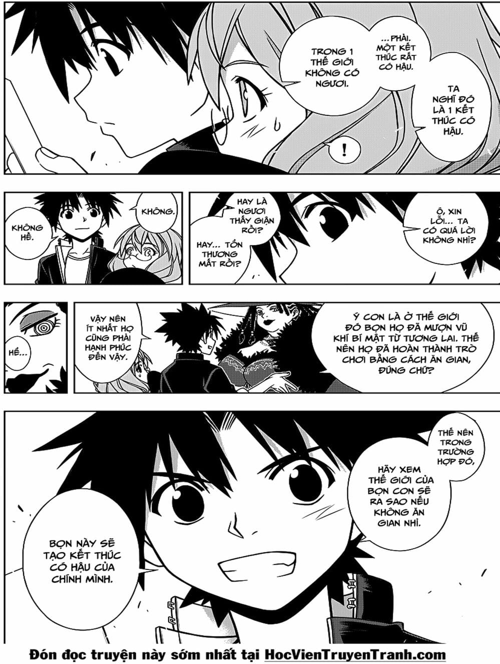 Truyện Tranh Lựa Chọn Phân Kỳ - Uq Holder! trang 9