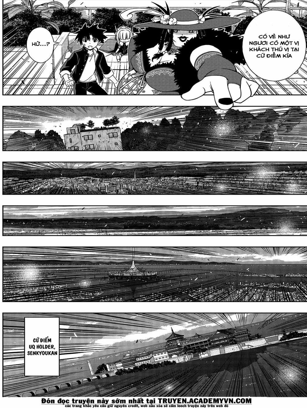 Truyện Tranh Lựa Chọn Phân Kỳ - Uq Holder! trang 9