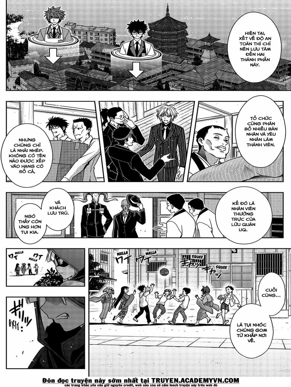 Truyện Tranh Lựa Chọn Phân Kỳ - Uq Holder! trang 9