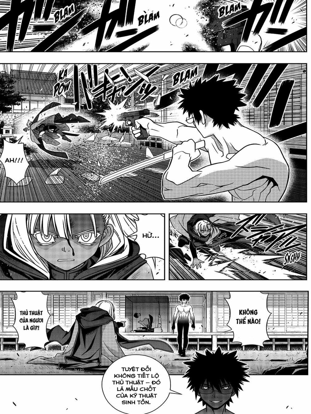 Truyện Tranh Lựa Chọn Phân Kỳ - Uq Holder! trang 9