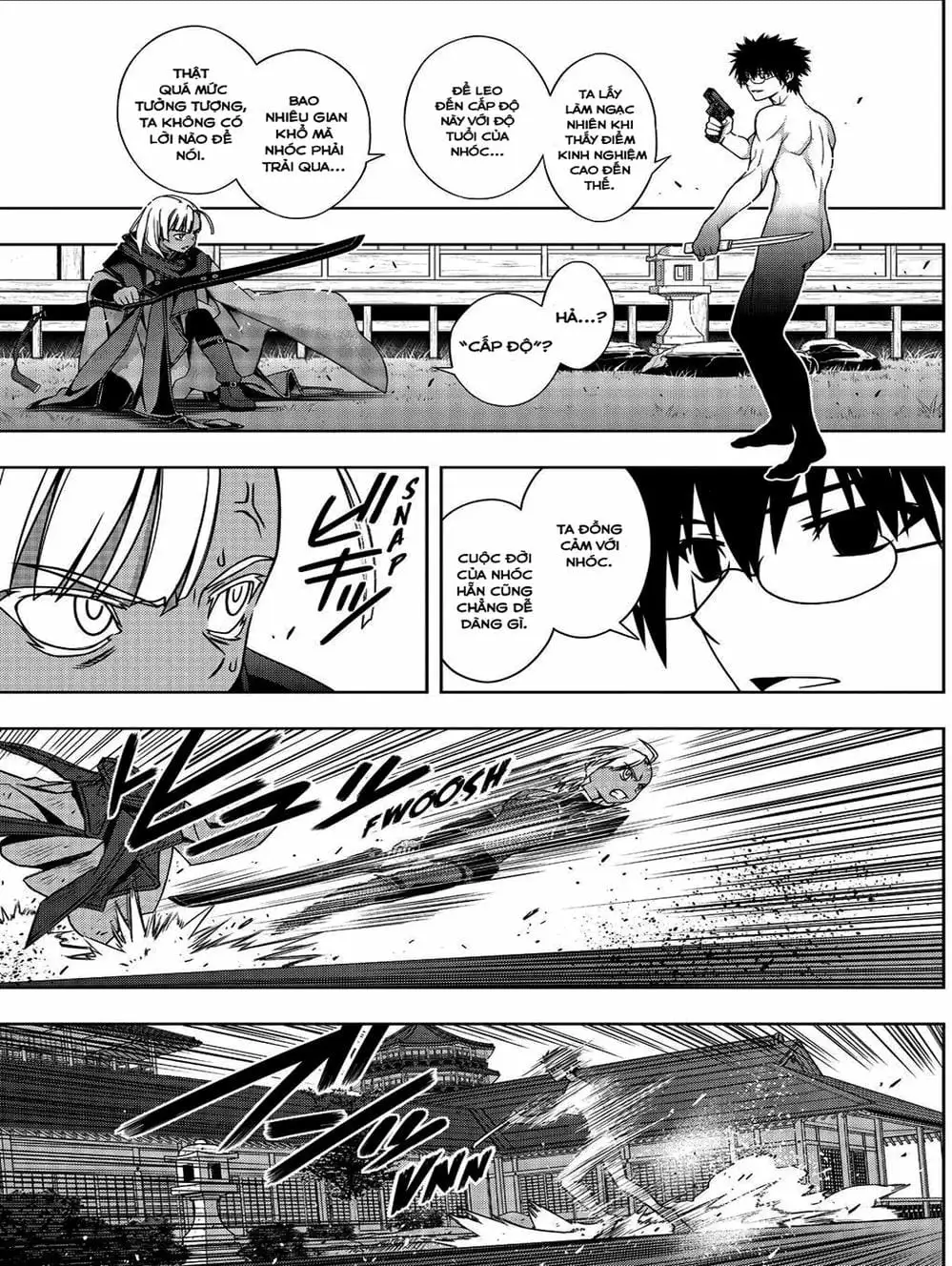 Truyện Tranh Lựa Chọn Phân Kỳ - Uq Holder! trang 9