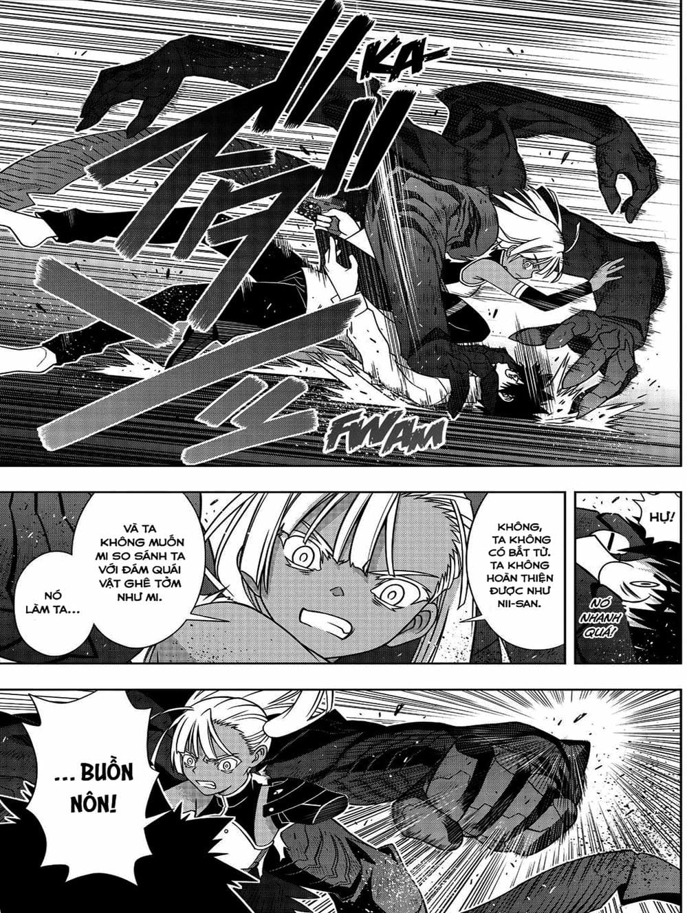 Truyện Tranh Lựa Chọn Phân Kỳ - Uq Holder! trang 9