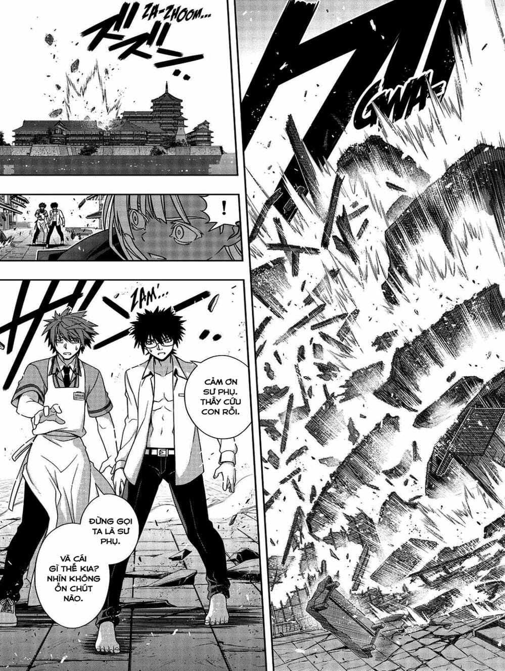 Truyện Tranh Lựa Chọn Phân Kỳ - Uq Holder! trang 9