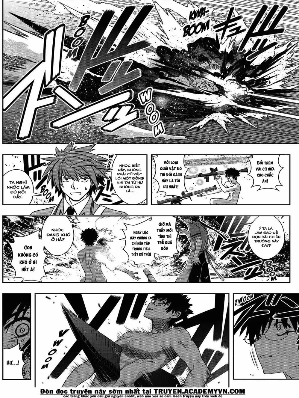 Truyện Tranh Lựa Chọn Phân Kỳ - Uq Holder! trang 9