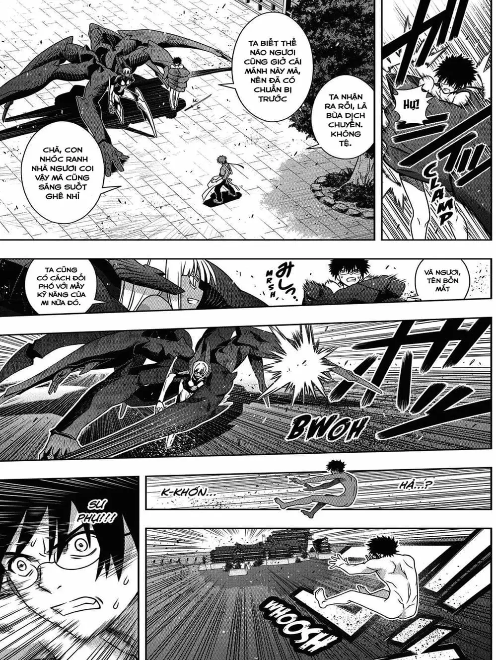 Truyện Tranh Lựa Chọn Phân Kỳ - Uq Holder! trang 9