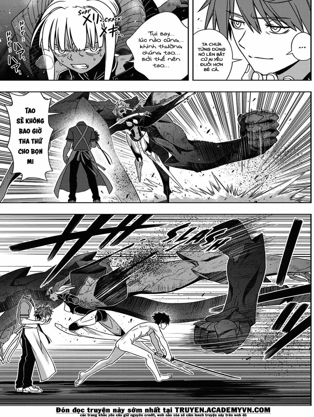 Truyện Tranh Lựa Chọn Phân Kỳ - Uq Holder! trang 9