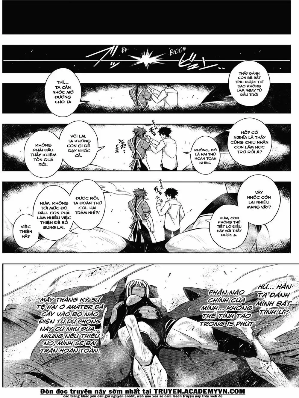 Truyện Tranh Lựa Chọn Phân Kỳ - Uq Holder! trang 9