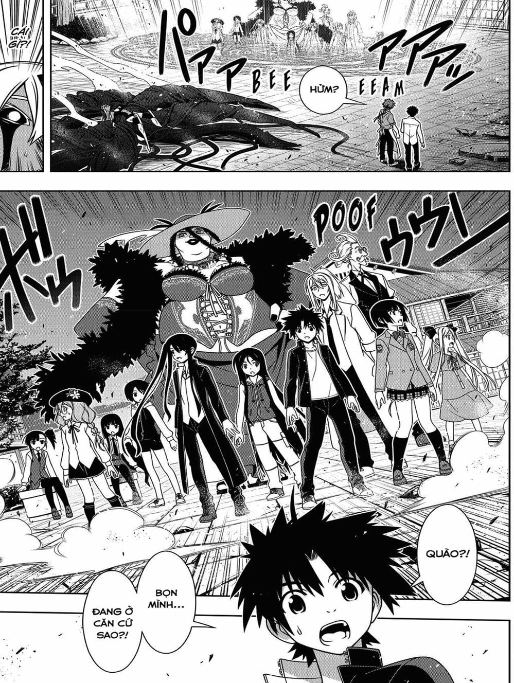 Truyện Tranh Lựa Chọn Phân Kỳ - Uq Holder! trang 9