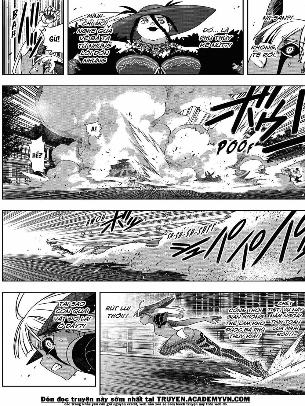 Truyện Tranh Lựa Chọn Phân Kỳ - Uq Holder! trang 9