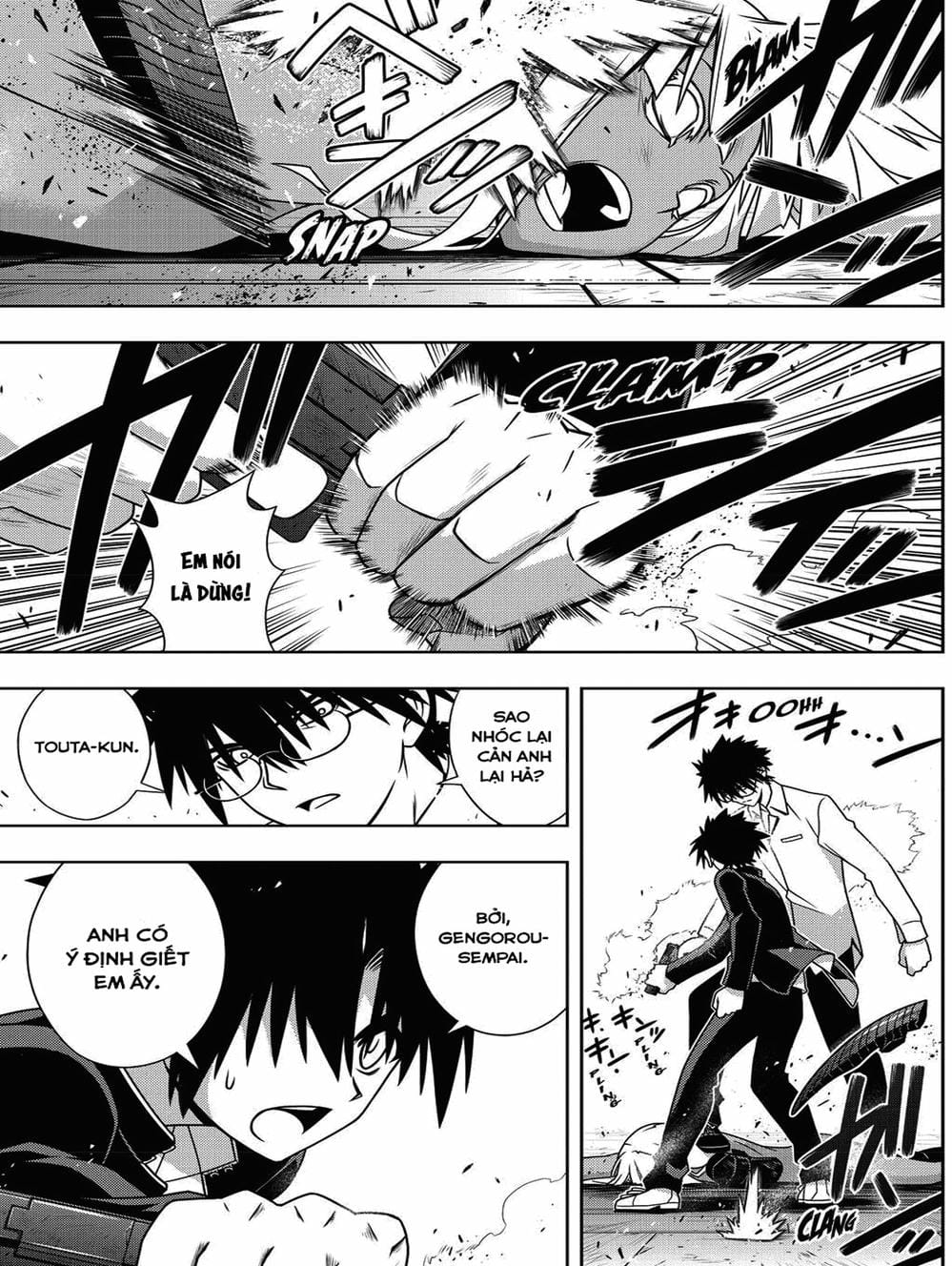 Truyện Tranh Lựa Chọn Phân Kỳ - Uq Holder! trang 9