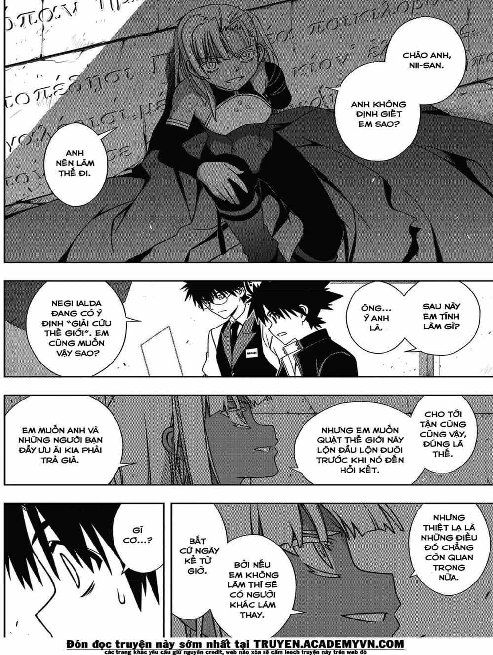 Truyện Tranh Lựa Chọn Phân Kỳ - Uq Holder! trang 9