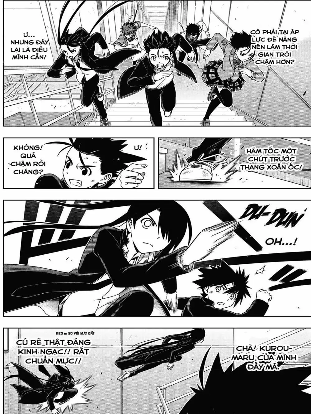 Truyện Tranh Lựa Chọn Phân Kỳ - Uq Holder! trang 9