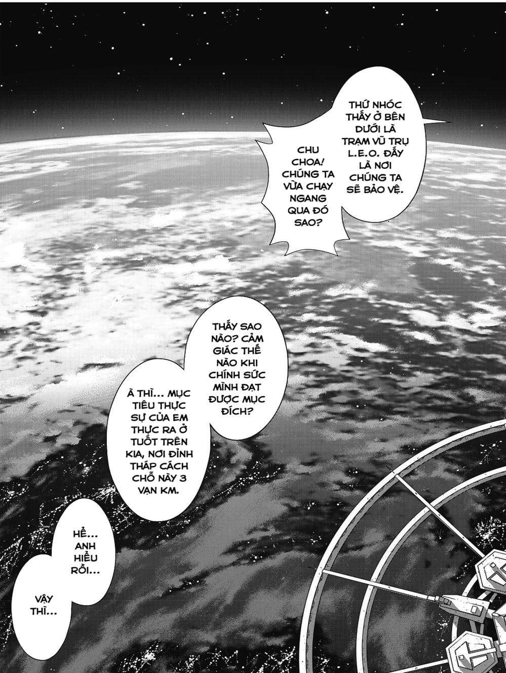 Truyện Tranh Lựa Chọn Phân Kỳ - Uq Holder! trang 9