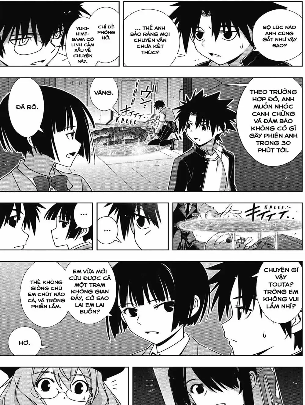 Truyện Tranh Lựa Chọn Phân Kỳ - Uq Holder! trang 9