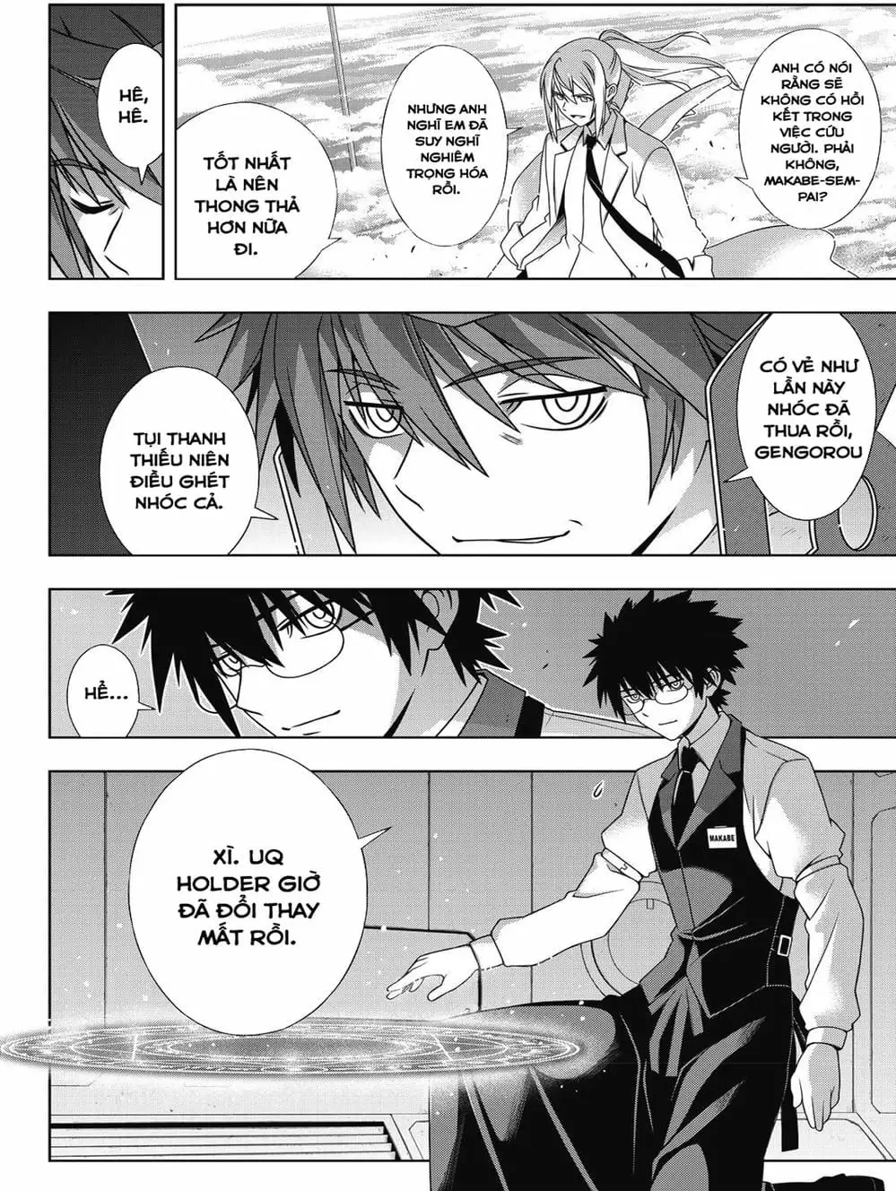 Truyện Tranh Lựa Chọn Phân Kỳ - Uq Holder! trang 9