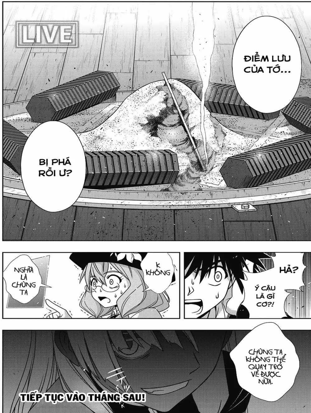 Truyện Tranh Lựa Chọn Phân Kỳ - Uq Holder! trang 9