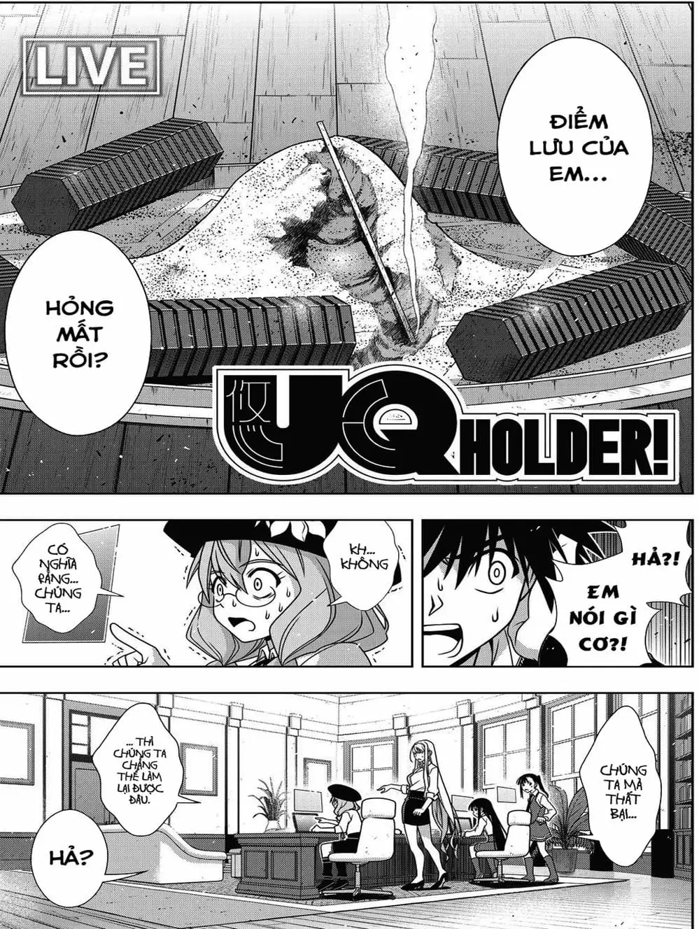 Truyện Tranh Lựa Chọn Phân Kỳ - Uq Holder! trang 9