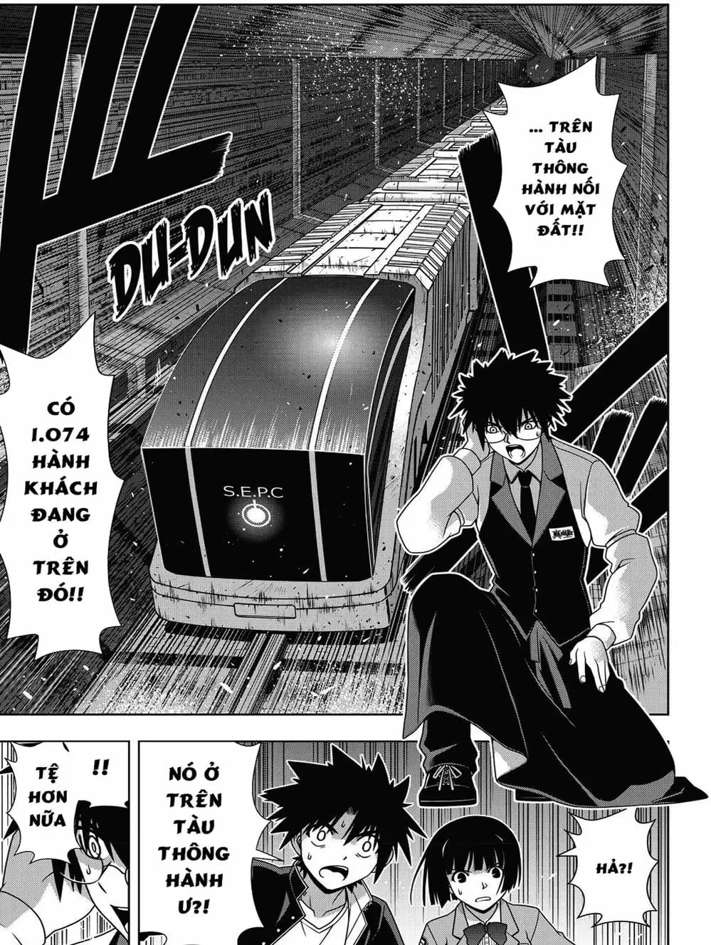 Truyện Tranh Lựa Chọn Phân Kỳ - Uq Holder! trang 9