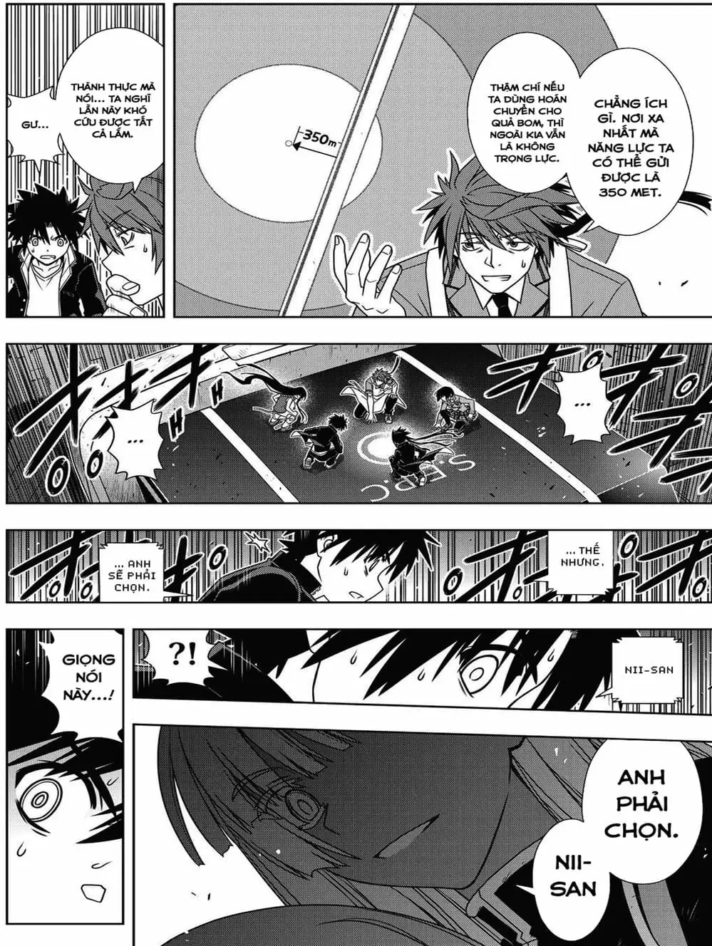 Truyện Tranh Lựa Chọn Phân Kỳ - Uq Holder! trang 9